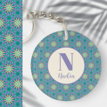 Padrão Geométrico Simples Moderno Personalizado