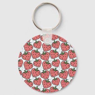 Chaveiro padrão uniforme de fruta   Padrão da superfície