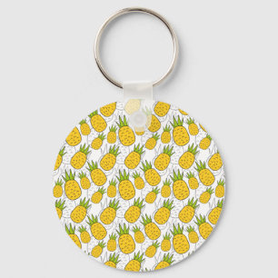 Chaveiro padrão uniforme de fruta   Padrão da superfície