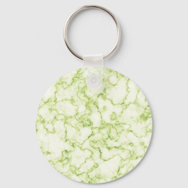 Chaveiro Padrão Verde Marble (Frente)