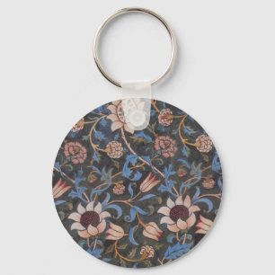 Chaveiro Padrão William Morris Evenlode: Vintage Temperamen