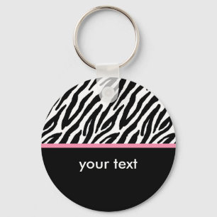 Chaveiro Padrão Zebra