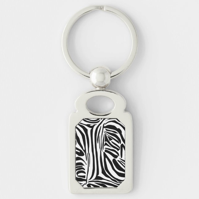 Chaveiro Padrão zebra (Frente)