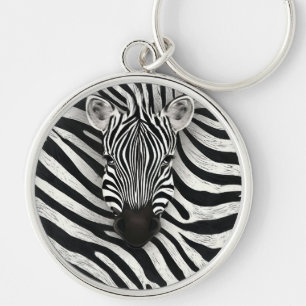 Chaveiro Padrão zebra