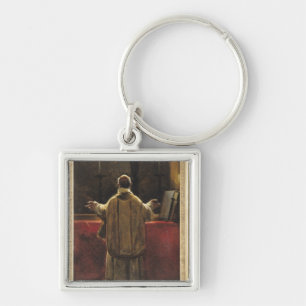 Chaveiro Padre no altar