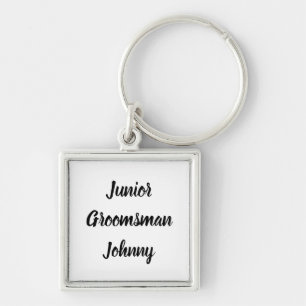Chaveiro Padrinho de casamento Júnior Oferta de Nome Person
