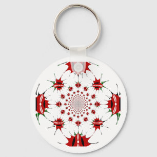 Chaveiro Padrões do Kaleidoscope do Anteno Nacional