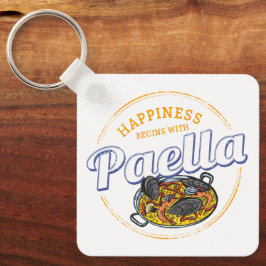 Chaveiro Paella Snack Vintage Espanha Paella Pan Souvenir