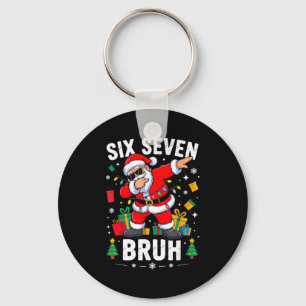 Chaveiro Pai 67 Seis Sete Papai Noel Dabbing Natal