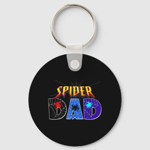 Chaveiro Pai Aranha Design Dia dos Pais Família Corresponde