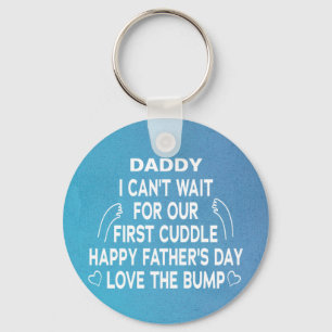 Chaveiro Pai Azul. Mal posso esperar pela nossa primeira po