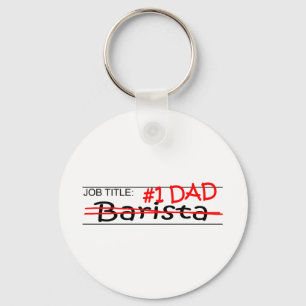 Chaveiro Pai Barista do trabalho