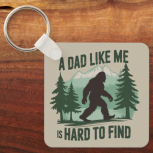Chaveiro Pai Bigfoot Engraçado Um Pai Como Eu É Difícil De