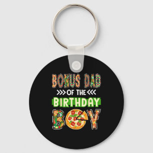 Chaveiro Pai bônus do menino aniversariante amante de pizza