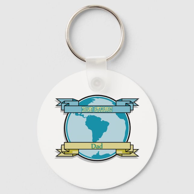 Chaveiro Pai campeão mundial (Frente)