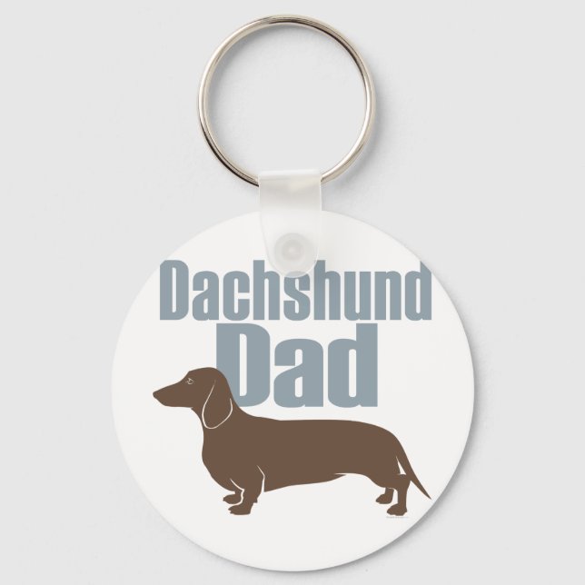 Chaveiro "Pai Dachshund" (Frente)