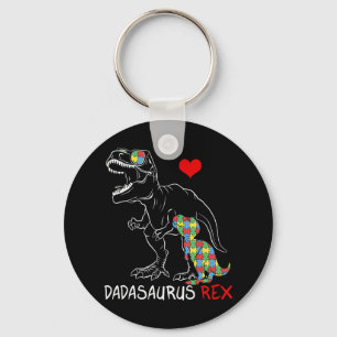 Chaveiro Pai Dadasauro Rex Autismo Sensibilização Pai Org