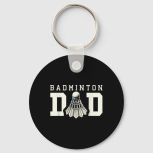 Chaveiro Pai de Badminton Ventoinha Fã de Esportes