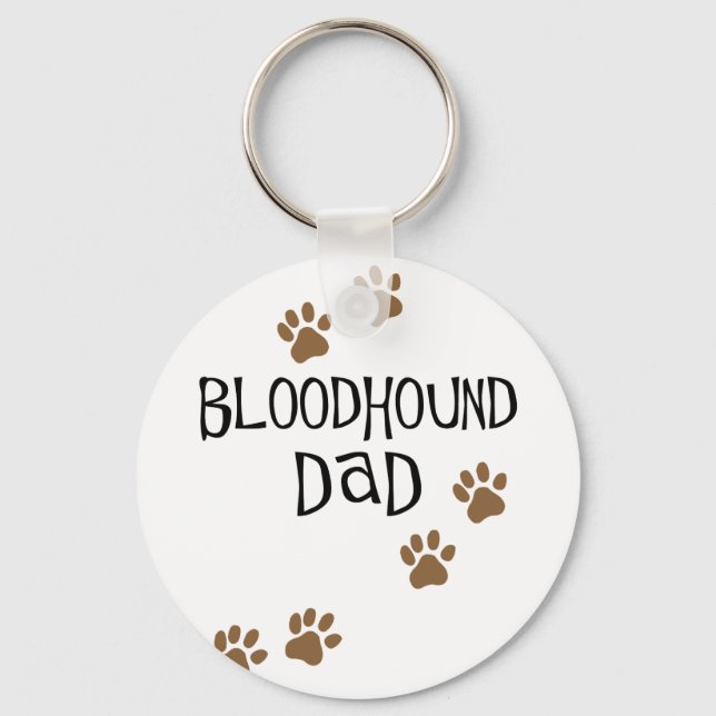 Chaveiro Pai de Bloodhound (Frente)