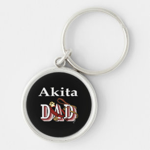 Chaveiro Pai de Cães Akita