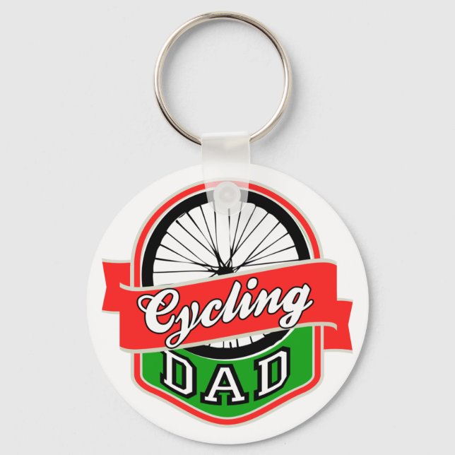 Chaveiro Pai de ciclismo (Frente)