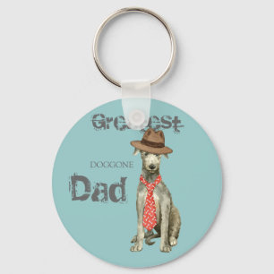 Chaveiro Pai de Deerhound Escocês