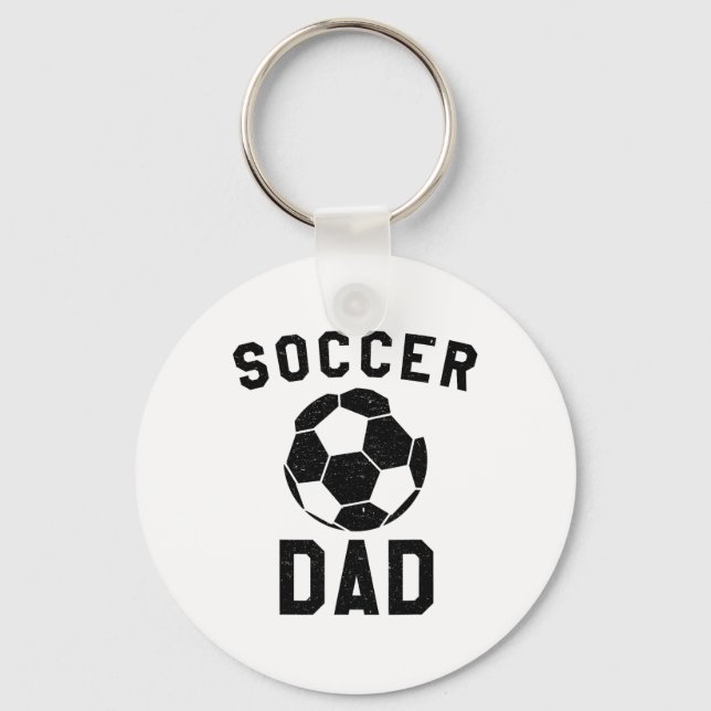 Chaveiro Pai de Futebol, Pai Treinador de Equipe (Frente)