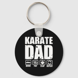 Chaveiro Pai de Karatê Engraçado Artes Marciais Pai Humor P