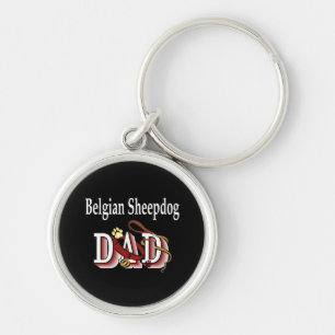 Chaveiro Pai de Sheepdog belga