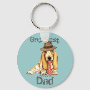 Chaveiro Pai do Basset