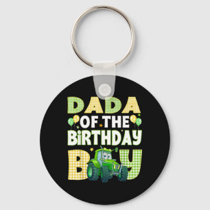 Chaveiro Pai do Menino do Trator de Aniversário Caminhões d