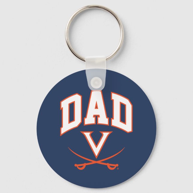 Chaveiro Pai dos Virginia Cavaliers (Frente)