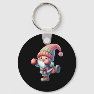 Chaveiro Pai Engraçado De Boxer Gnome Para Mulheres E Homen