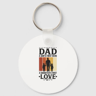 Chaveiro Pai Filho Primeiro Herói Filha Primeiro Amor Camis