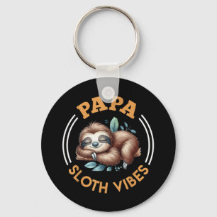 Chaveiro Pai Futuro Papa Sloth Vibes Engraçado Em Breve