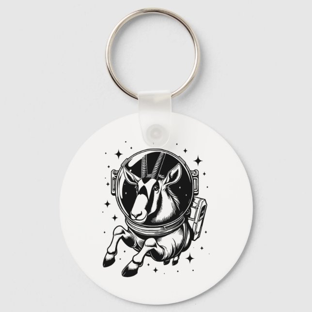 Chaveiro Pai Gemsbok Espaço da Mãe - Gemsbok Astronauta (Frente)