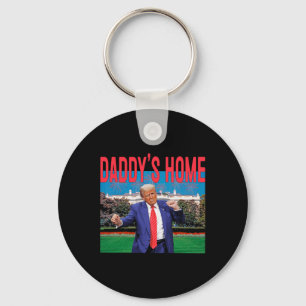 Chaveiro Pai Home Trump Pink Trump 2024 Take America Ba