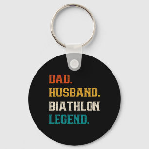 Chaveiro Pai Husbynn Biathlon Legend Biathlon Lover