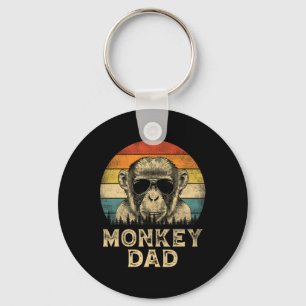 Chaveiro Pai Macaco Amantes do Macaco Papai Dia dos Pais 