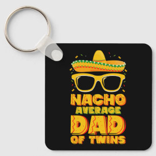 Chaveiro Pai Mediano Nacho De Gêmeos Mexicano Cinco de Mayo