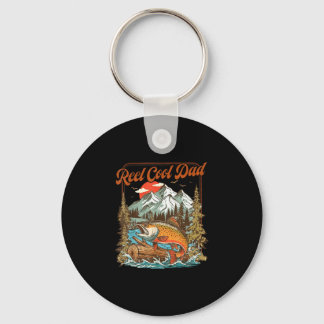 Chaveiro Pai muito legal carretel de pesca vintage truta ar