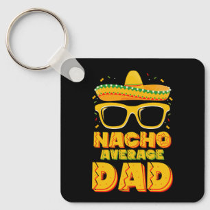 Chaveiro Pai Nacho Médio Família Correspondente Cinco De Ma