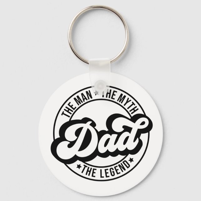 Chaveiro Pai o mito da lenda que os pais pai (Frente)