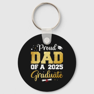 Chaveiro Pai Orgulhoso De Uma Graduação De Pais De Camisa D