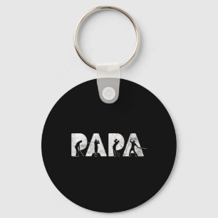 Chaveiro Pai Papa Golf Pai Engraçado Dia de os pais Present