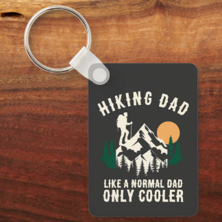 Chaveiro Pai que Faz Trilhas Personalizado Como um Pai Norm