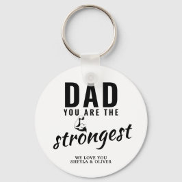 Chaveiro Pai que seja o Dia do Pai Mais Forte