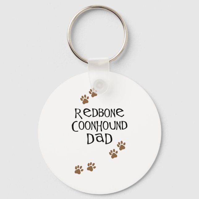 Chaveiro Pai Redbone Conhound (Frente)
