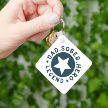 Pai Sober Legend Star Sobriety Gift Padre