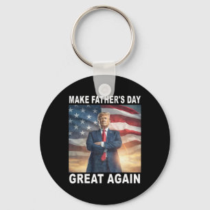 Chaveiro Pai Trump Engraçado Faça o Dia dos Pais Grande Nov